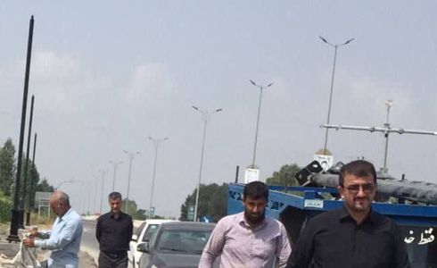 بازدید از پروژه روشنایی خیابان کمربندی. 💠 روابط عمومی شهرداری و شورای اسلامی شهر سرخنکلاته